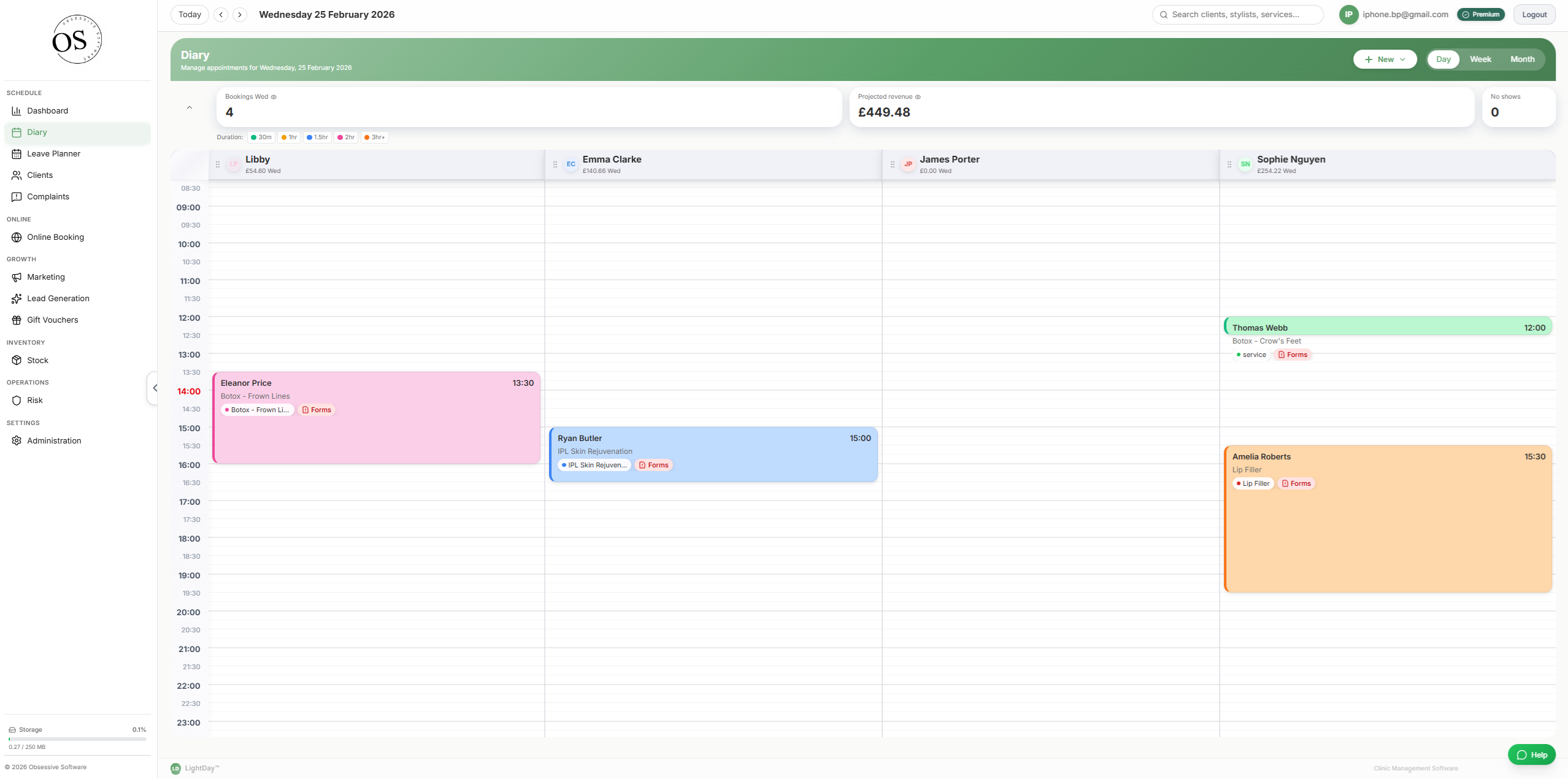 Smart Diary View