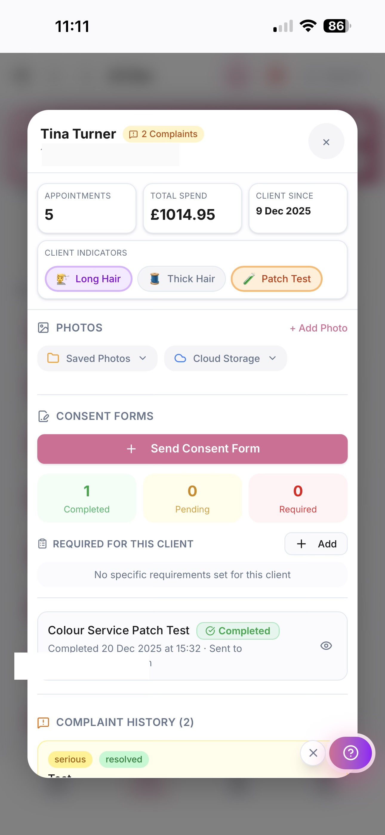 Client Profile